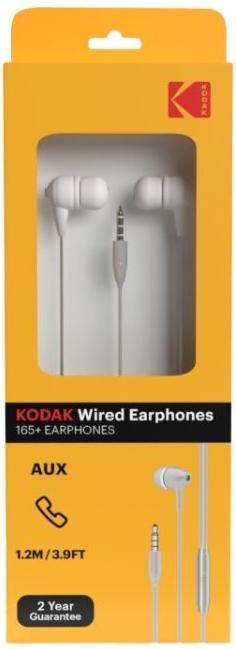 Image du produit Kodak auriculares boton + mic 165+ jack 3.5mm (Filaire)