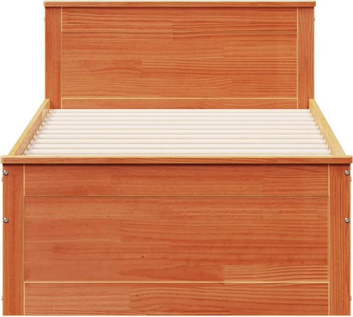 Produktbild VidaXL Bett ohne Matratze mit Kopfteil (90 x 200 cm)