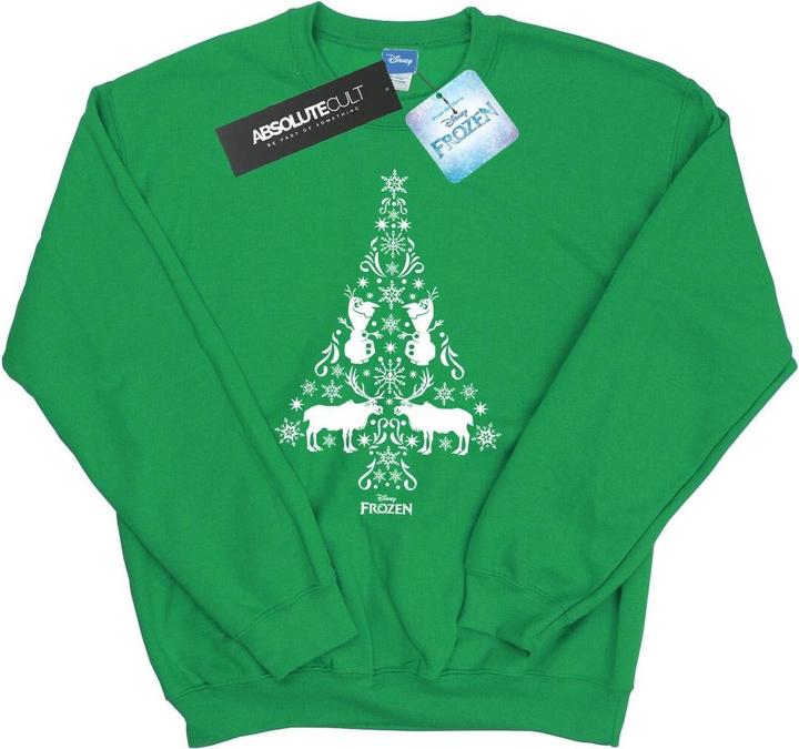 Disney Frozen Christmas Tree Sweatshirt (L)