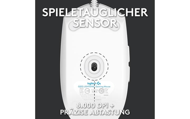 Image du produit Logitech G G203 Lightsync (Filaire)