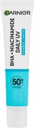 Actual product image Garnier Pure Active BHA + Niacinamide Daily UV Anti-Imperfection Fluid (Suntan cream, SPF 50, 40 ml)