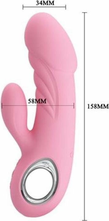 Actual product image Lovetoy PRETTY LOVE - ANSEL USB PINK 7 function