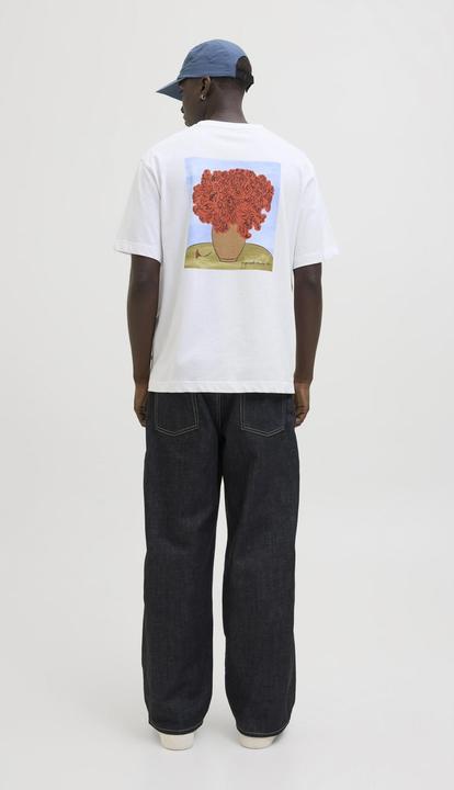 Produktbild Jack & Jones Rückenprint Rundhalsausschnitt T-shirt T-shirt (L)
