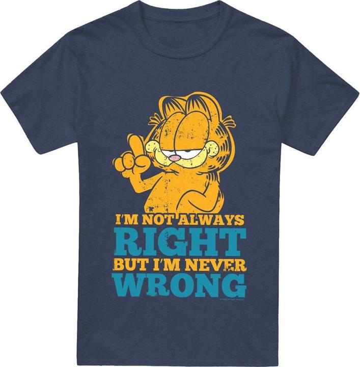 Garfield Never Wrong TShirt (L)