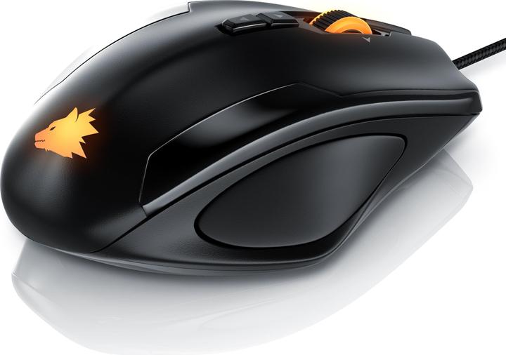 Produktbild Titanwolf Gaming Laser Mouse mit 12 programmierbare Tasten | Maus mit 10800 dpi | Polling-Rate bis 1000Hz (Kabelgebunden)