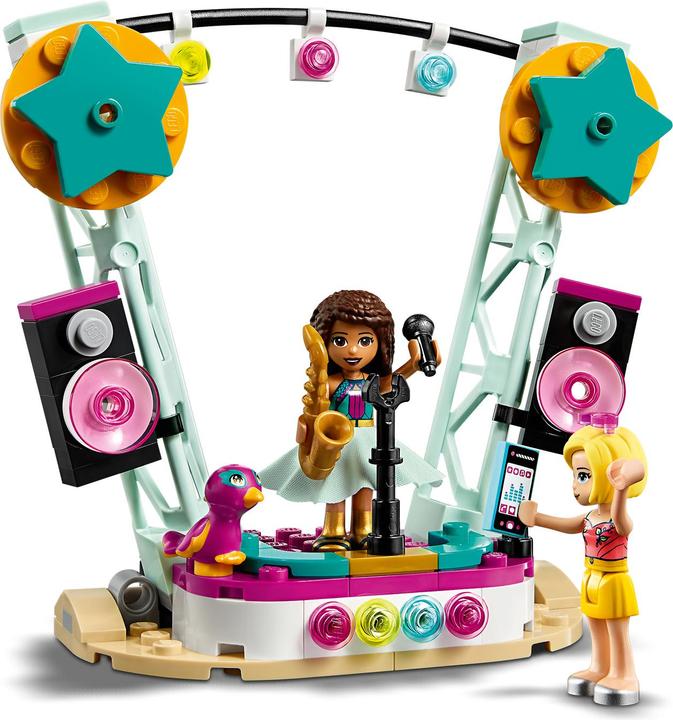 Produktbild LEGO Friends Andreas Bühne & Auto (41390, LEGO Friends)