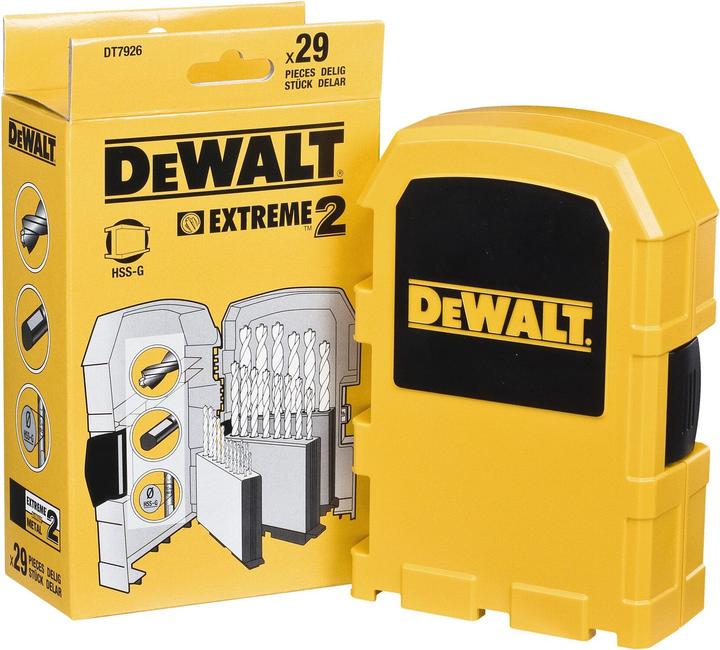 Actual product image DeWalt Extreme 2 HSSG (1 mm, 1.5 mm, 2 mm, 2.5 mm, 3 mm, 3.5 mm, 4 mm, 4.5 mm, 5 mm, 5.5 mm, 6 mm, 6.5 mm, 7 mm, 7.5 mm, 8 mm, 8.5 mm, 9 mm, 9.5 mm, 10 mm, 10.5 mm, 11 mm, 11.5 mm, 12 mm, 12.5 mm, 13 mm, 3.2 mm, 3.3 mm, 4.2 mm, 4.8 mm)