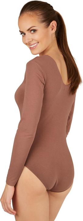 Immagine prodotto Dressforfun Body donna a maniche lunghe con scollo rotondo (L)
