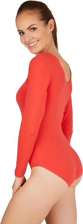 Produktbild Dressforfun Damen Langarm-Body mit Rundhals-Ausschnitt (XL)