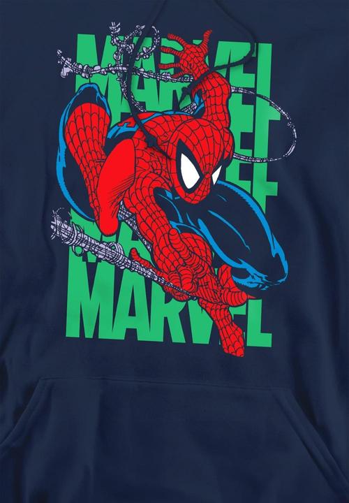 Produktbild Spiderman Wall Crawling Kapuzenpullover (S)