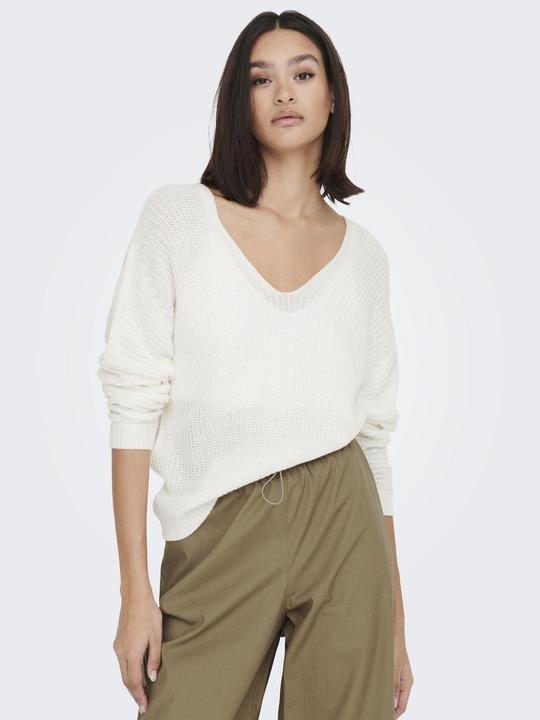Actual product image JdY V-neck knit jumper (L)
