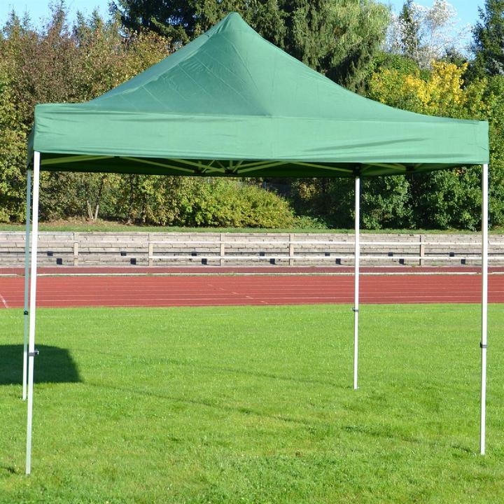 Produktbild VCM Aluminium-Faltpavillon grün (300 cm, 300 cm)