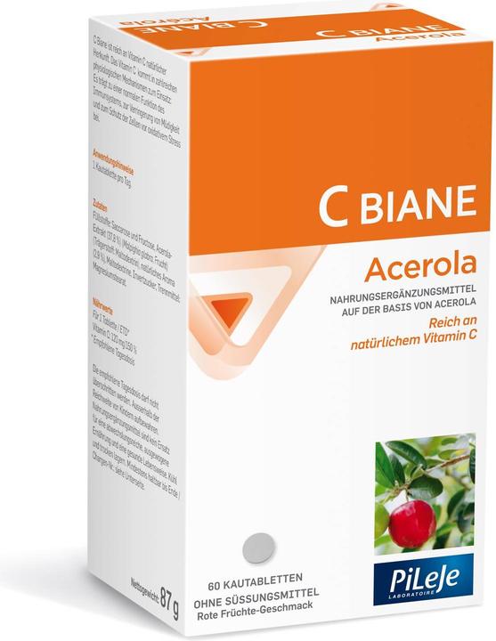 Actual product image PiLeJe Acerola Tablette (60 Piece, Pills, 127 g)
