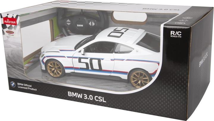 Produktbild Jamara BMW 3.0 CSL 1:14 weiss 2,4GHz Tür manuell