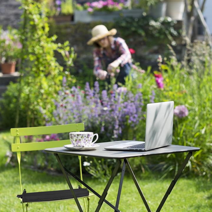 Actual product image Relaxdays chair cushion (39.5 x 39.5 x 3 cm)