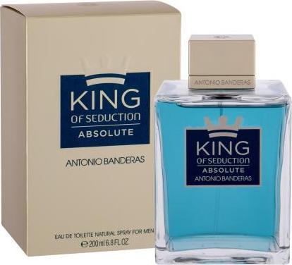 Actual product image Antonio Banderas King of Seduction Absolute by Eau de Toilette Spray 200 ml (Eau de toilette, 200 ml)