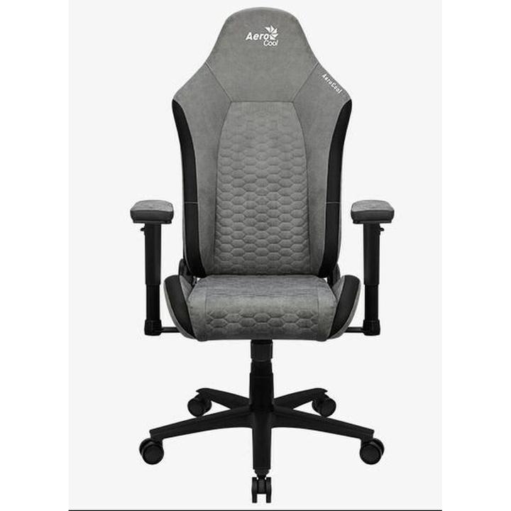 Actual product image AeroCool Fotel CROWN AeroSuede Stone Grey