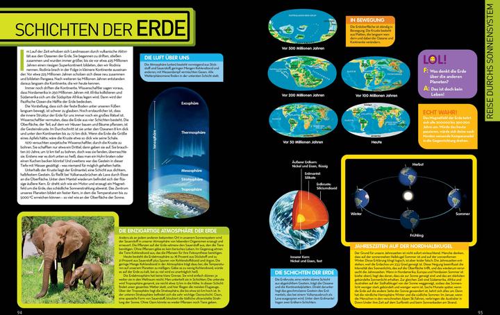 Actual product image National Geographic Space Encyclopedia: A Journey through our Solar System and into Infinity (German, David Aguilar, Anke Wellner-Kempf, 2021)