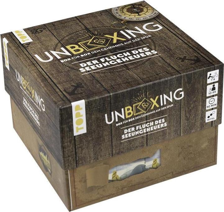 Actual product image TOPP Unboxing - The Curse of the Sea Monster: Box by Box on the Trail of the Mystery (German)