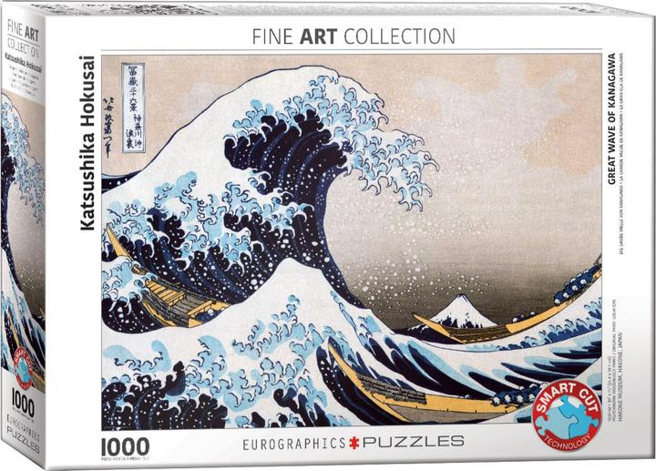 Image du produit Eurographics La grande vague de Kanagawa (1000 pièces)