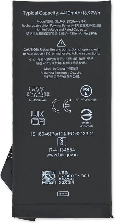 Produktbild Google pixel 6a Battery
