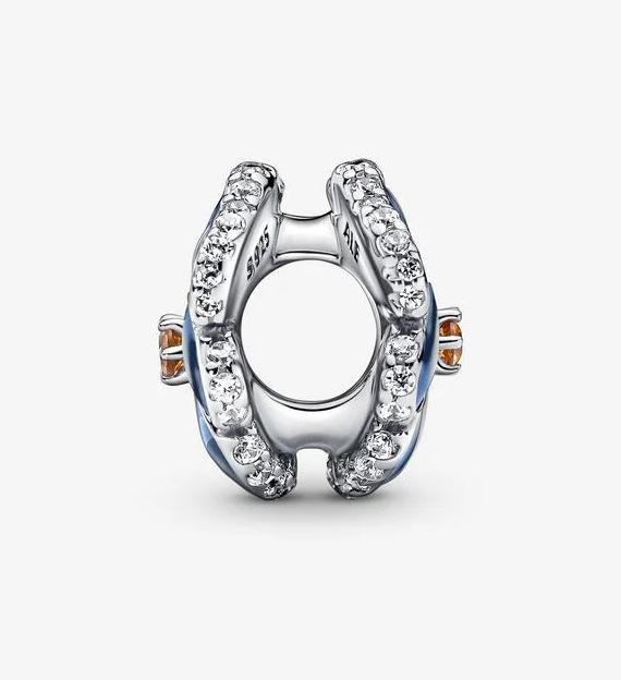 Immagine prodotto Pandora Fascino fiore di viola del pensiero blu (1.10 cm, Argento 925, Smalto)