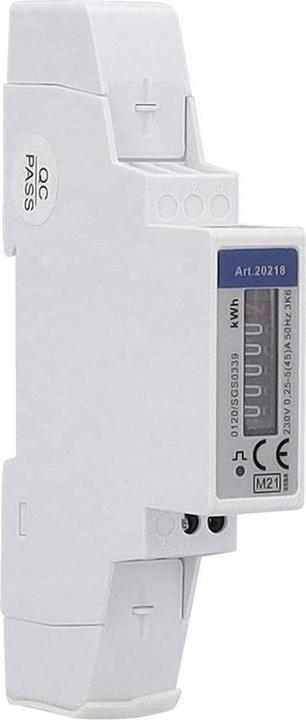 Produktbild As - Schwabe Hutschienen Stromzähler Reiheneinbaugerät
