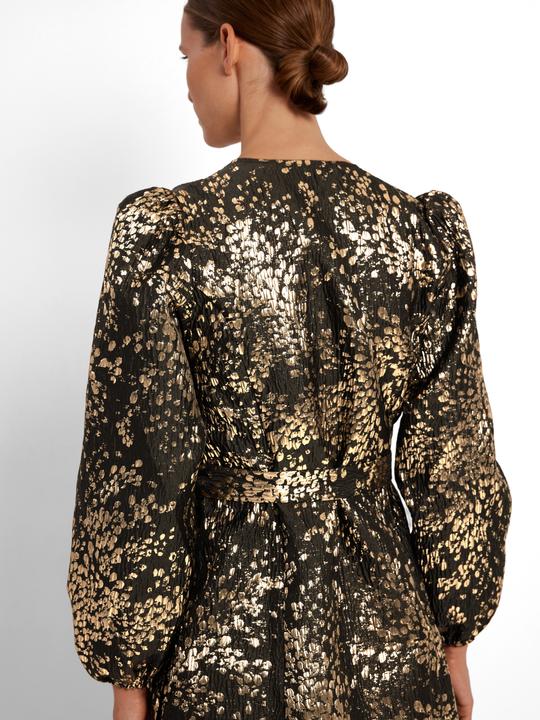 Image du produit Selected Femme Mini-robe jacquard métallique (34)