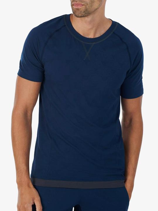 Image du produit Dagsmejan Haut de pyjama "Balance" bleu nuit (XL)