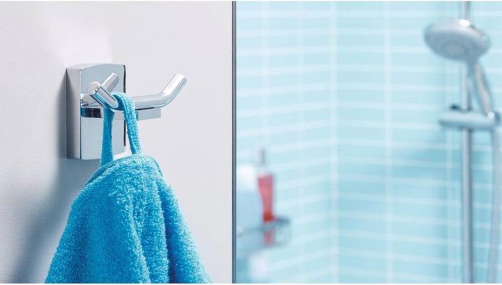 Actual product image tesa KLAAM bathrobe hook incl. adhesive solution without drilling