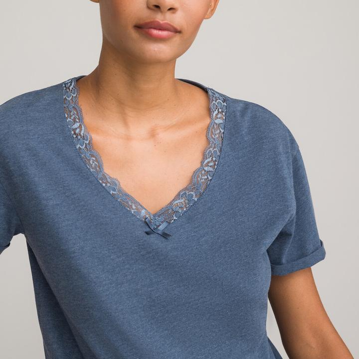 Actual product image La Redoute Collections Jersey pyjamas with short sleeves (32, 34)