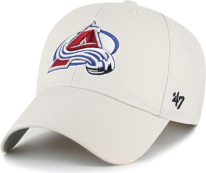 Actual product image 47 Brand Adjustable Cap - NHL Colorado Avalanche Bone Beige