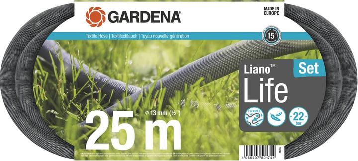 Produktbild Gardena Liano Life 1/2 Set (25 m, 13 mm)