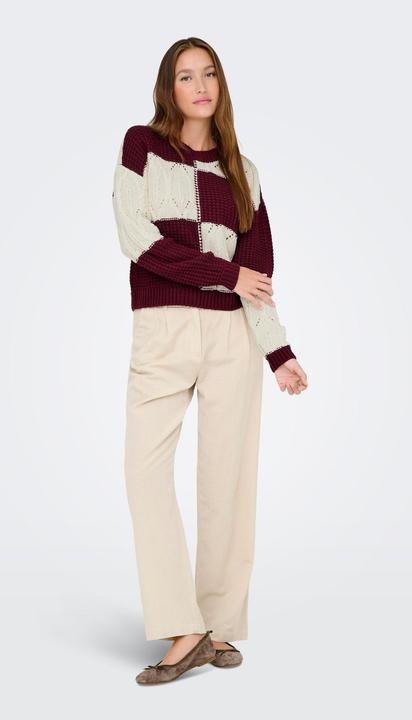 Actual product image JdY Jdyjusty L/S Mix Struc Pullover Knt Noos (L)