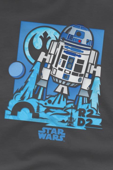 Immagine prodotto Star Wars Papercut Maglietta R2-D2 Bambini (140)