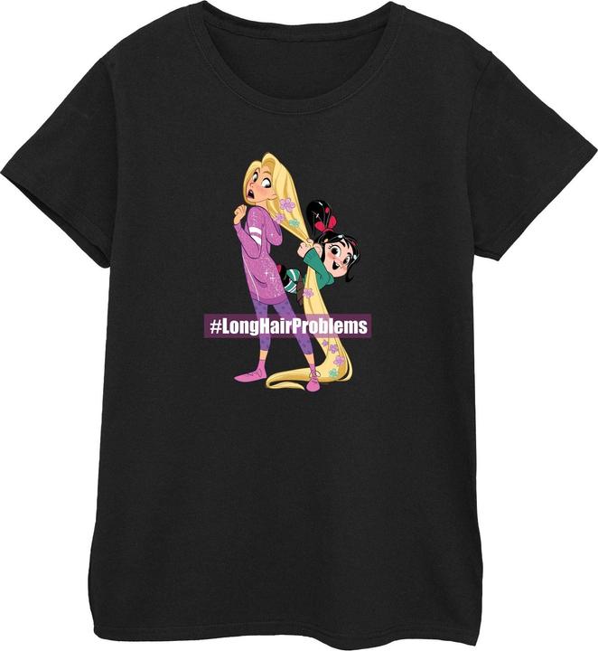 Disney Wreck It Ralph Rapunzel And Vanellope TShirt (XXL)