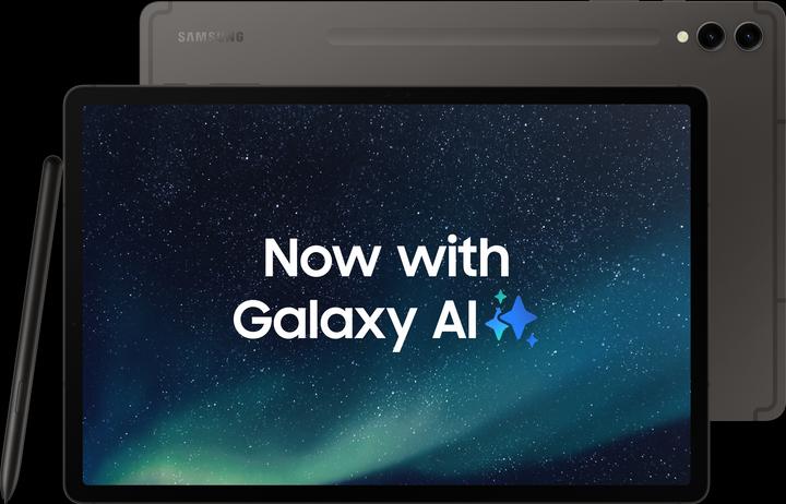 Image du produit Samsung Galaxy Tab S9+ avec clavier Book Cover (WLAN uniquement, 12.40", 256 Go, Gris graphite)