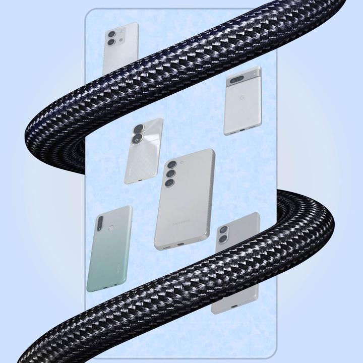 Actual product image LinQ TPC-4789 USB-C cable (1.50 m, USB 3.2 Gen 1)