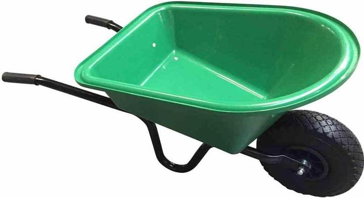 Produktbild FORT Kinderschubkarre 20l grün montiert, mit PU-Rad