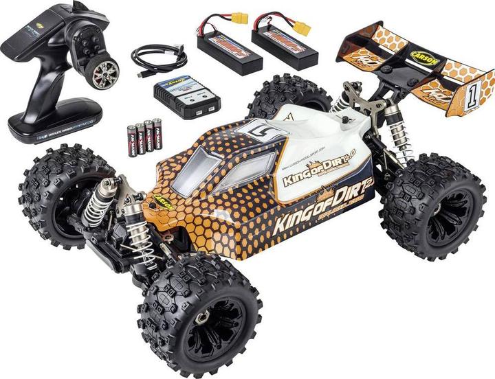 Image du produit Carson 1:8 King of Dirt 2.0 100% RTR orange (RTR Prêt à fonctionner)