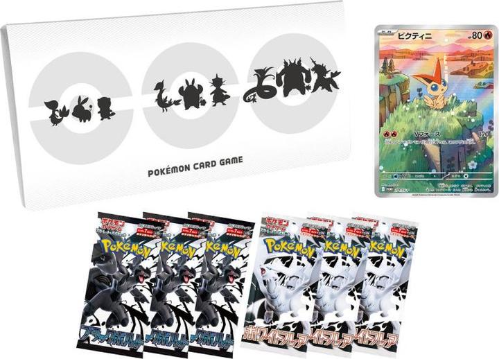 Actual product image Pokémon Black Bolt & White Flare Card File Set
