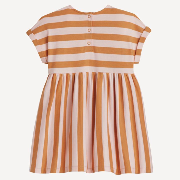 Produktbild La Redoute Collections Gestreiftes Kleid mit kurzen Ärmeln (86)