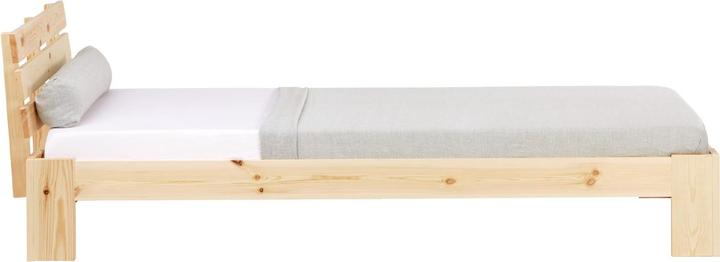 Produktbild Jamb Einzelbett Holzbett 90x200cm Natur (90 x 200 cm)