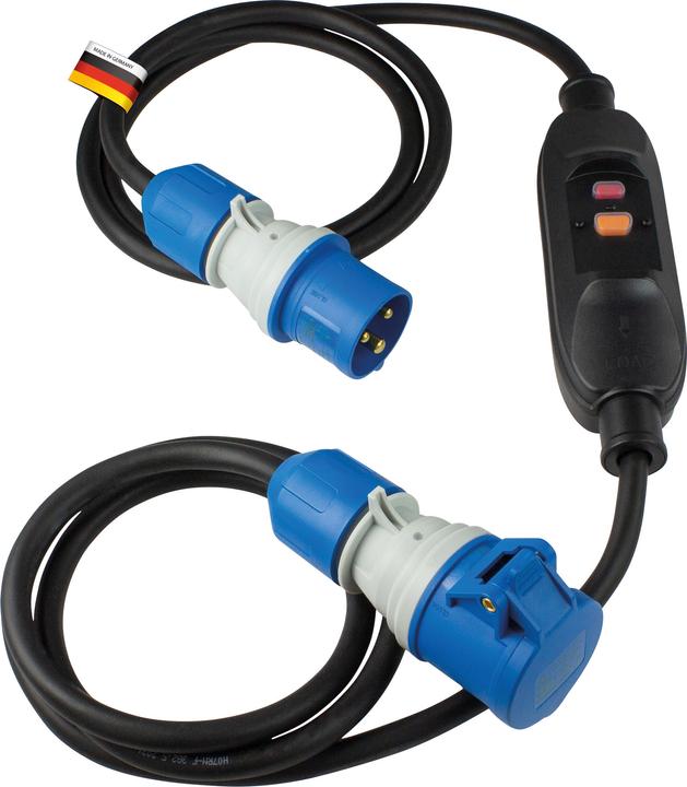 Actual product image As - Schwabe Camping CEE extension with PRCD personal protection (3 m, CEE)