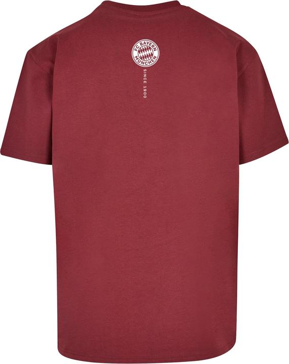 Actual product image FC Bayern München Logo Vertical Heavy Oversized Tee - 115359 (XL)