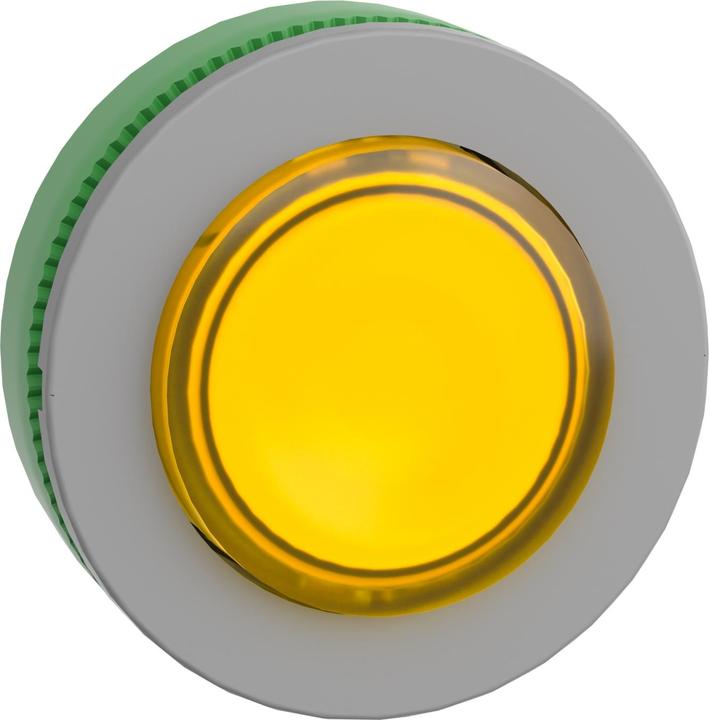 Actual product image Schneider Electric Illuminated pushbutton, front, protruding, ZB5FW183C0