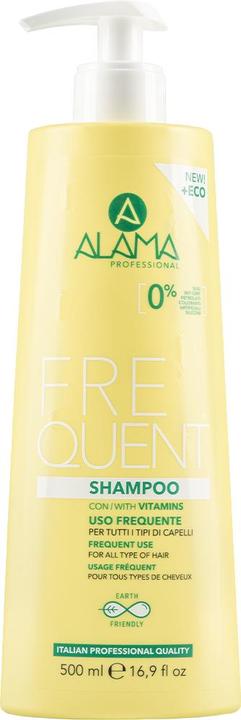 Alama Professional Alama Frequent Shampoo for All Hair Types 500ml (500 ml, Liquid shampoo)
