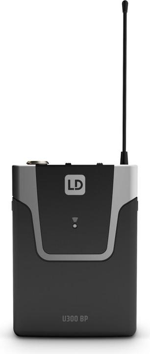 Produktbild LD Systems U305 HBH 2 - Funkmikrofon System mit Bodypack, Headset und Handmikrofon dynamisch, 584 - 608 MHz
