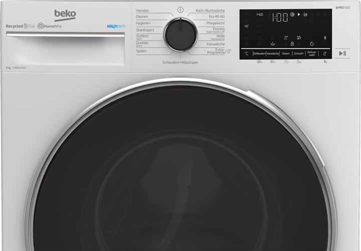Produktbild Beko B5WFU58418W (8 kg, Links)