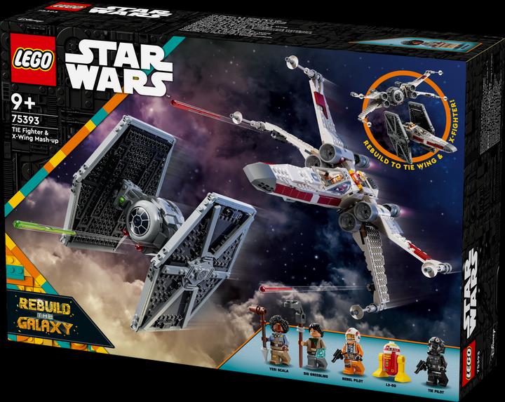 Produktbild LEGO Mashup aus TIE Fighter & X-Wing (75393, LEGO Star Wars)